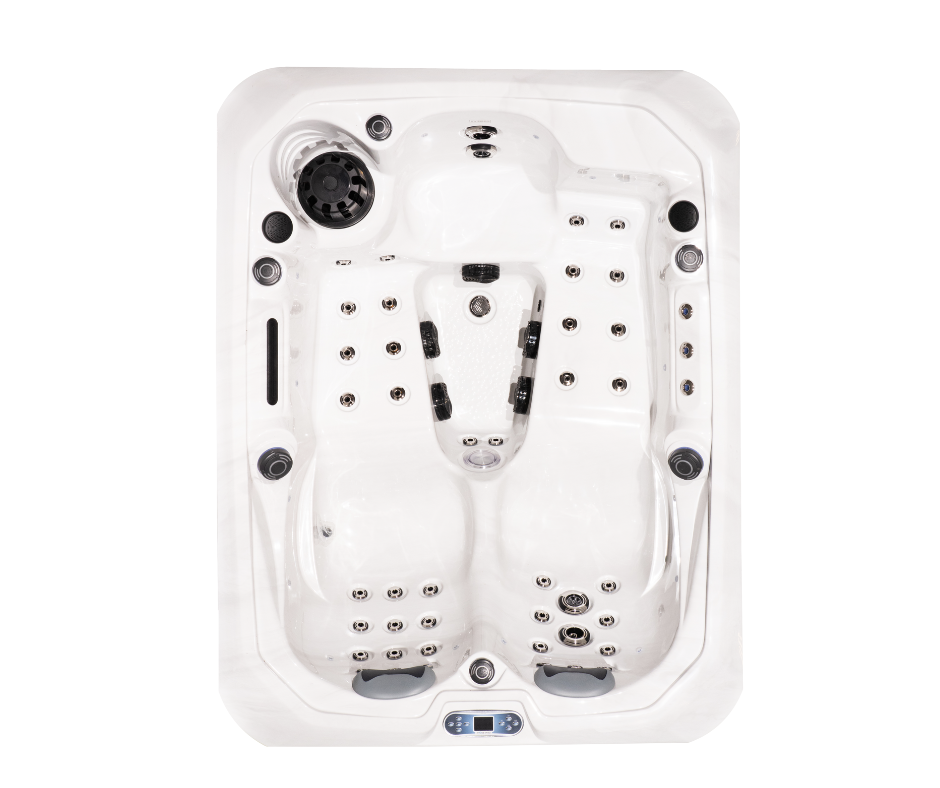 Spa 3 places avec 2 places allongées et 43 jets - Modèle Arizona disponible à Nîmes et Béziers