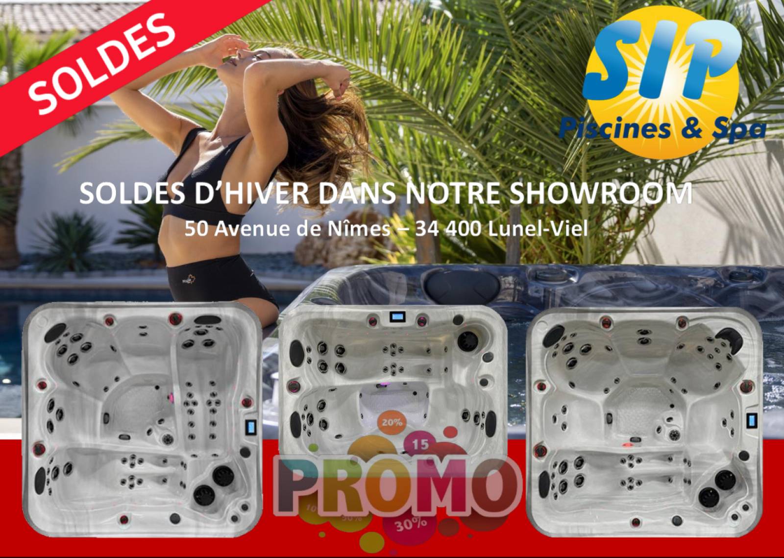 SOLDES SPAS HIVER 2024 !